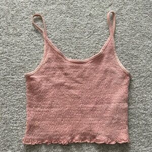 Hollister pink tank top